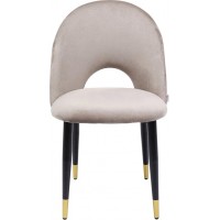 Chair Iris Velvet Beige